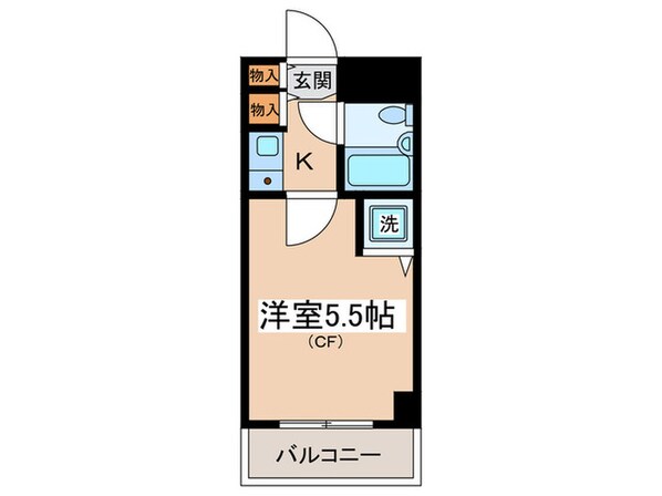 ﾗｲｵﾝｽﾞﾏﾝｼｮﾝ調布国領（205）の物件間取画像